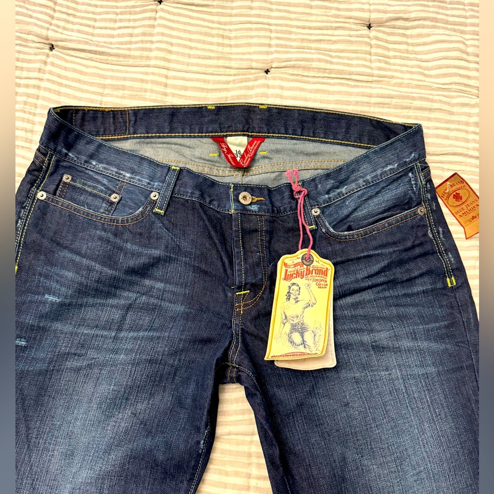 Circa 2011 Lucky Brand Flare Low Rise Jeans